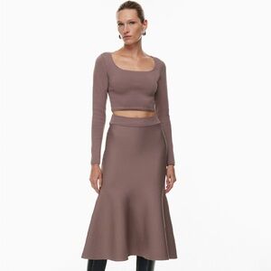 Aritzia Sculpt Knit Arrival Skirt